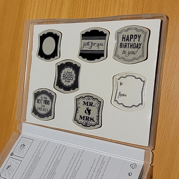 Stampin Up Label Love Stamp Set and Punch - Picture 2 of 3